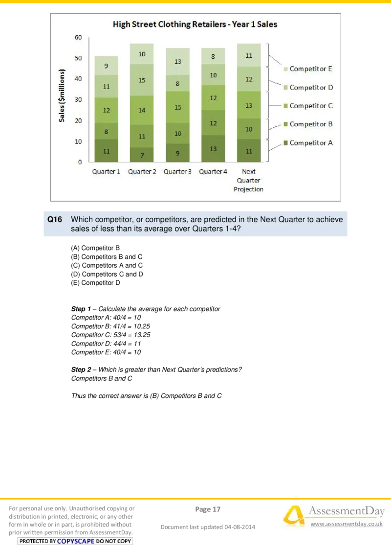 NumericalReasoningTest7-Solutions_2025春招题库汇总_十大行测题库_2023年十大热门题库更新中_05、TalentQ汇总_TalentQ笔试题库中文_TalentQ（图文版-参考）_2选看通用测试题，适用于TalentQ（N多题）