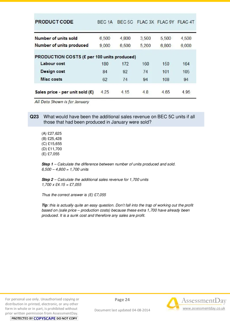 NumericalReasoningTest7-Solutions_2025春招题库汇总_十大行测题库_2023年十大热门题库更新中_05、TalentQ汇总_TalentQ笔试题库中文_TalentQ（图文版-参考）_2选看通用测试题，适用于TalentQ（N多题）