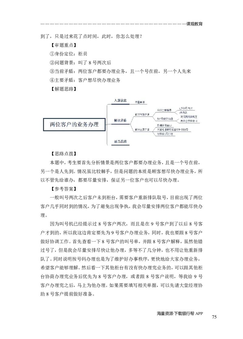 商业银行面试讲义所有内容终稿-教师版-188页_2025春招题库汇总_十大行测题库_2023年十大热门题库更新中_09、易考汇总_银行面试_02面试题本题库讲师版带答案