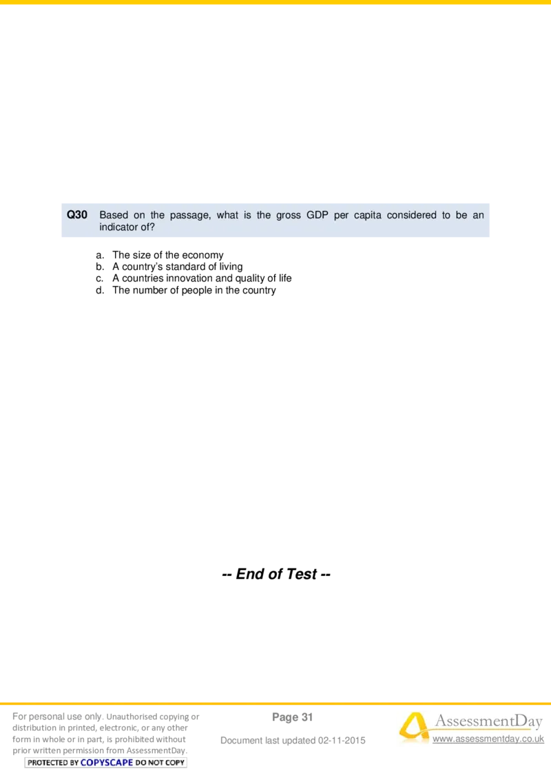 VerbalComprehensionTest3-Questions_2025春招题库汇总_十大行测题库_2023年十大热门题库更新中_05、TalentQ汇总_TalentQ测试题（适合大多数外资银行以及其他企业）_VerbalReasoning