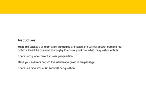 VerbalComprehensionTest3-Questions_2025春招题库汇总_十大行测题库_2023年十大热门题库更新中_05、TalentQ汇总_TalentQ测试题（适合大多数外资银行以及其他企业）_VerbalReasoning