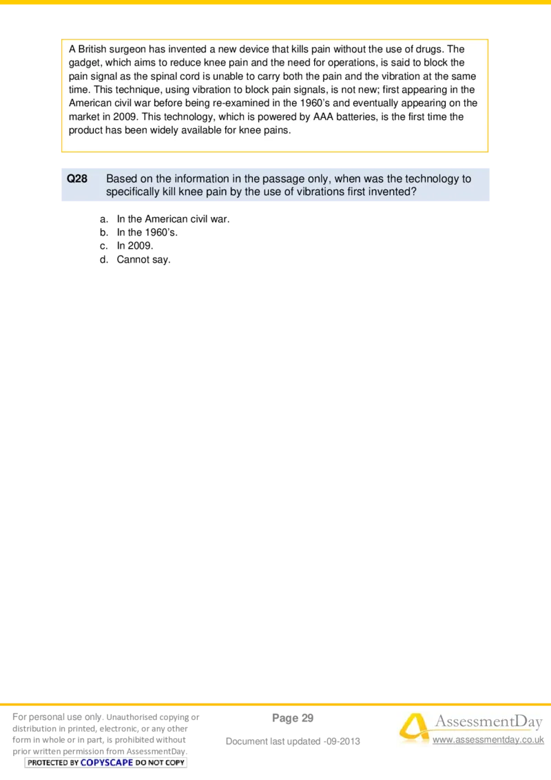 VerbalComprehensionTest1-Questions_2025春招题库汇总_十大行测题库_2023年十大热门题库更新中_05、TalentQ汇总_TalentQ测试题（适合大多数外资银行以及其他企业）_VerbalReasoning