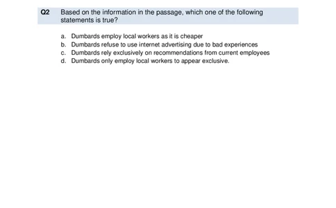 VerbalComprehensionTest1-Questions_2025春招题库汇总_十大行测题库_2023年十大热门题库更新中_05、TalentQ汇总_TalentQ测试题（适合大多数外资银行以及其他企业）_VerbalReasoning