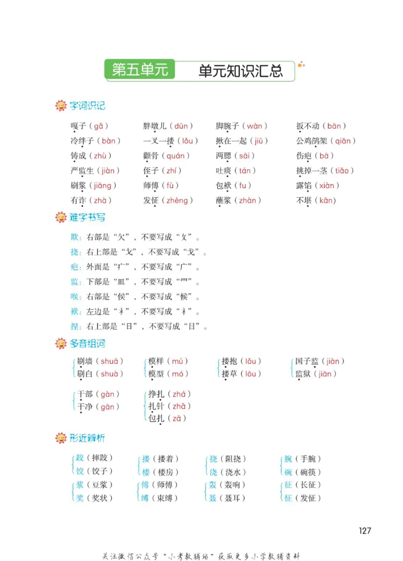五年级下册语文部编版课堂笔记（博小优）_小学初中学霸笔记类资料汇总6.33GB_小学同步课堂笔记2.76GB_1~6年级全册语文部编版课堂笔记
