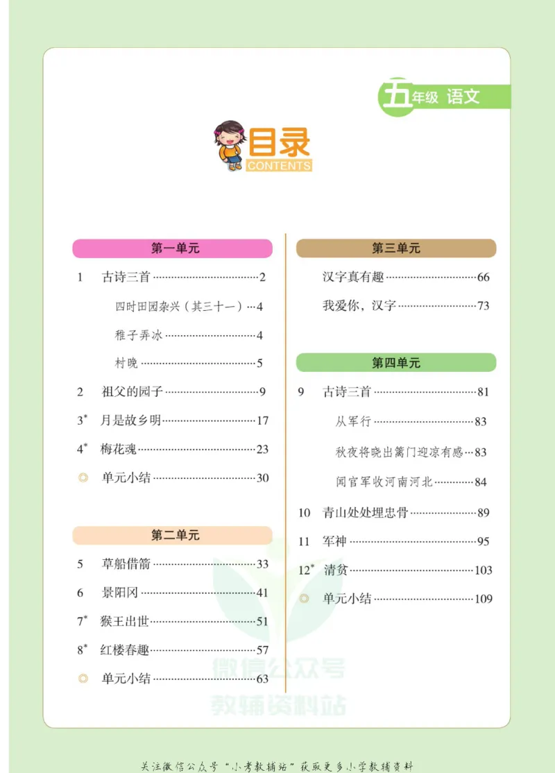 五年级下册语文部编版课堂笔记（博小优）_小学初中学霸笔记类资料汇总6.33GB_小学同步课堂笔记2.76GB_1~6年级全册语文部编版课堂笔记