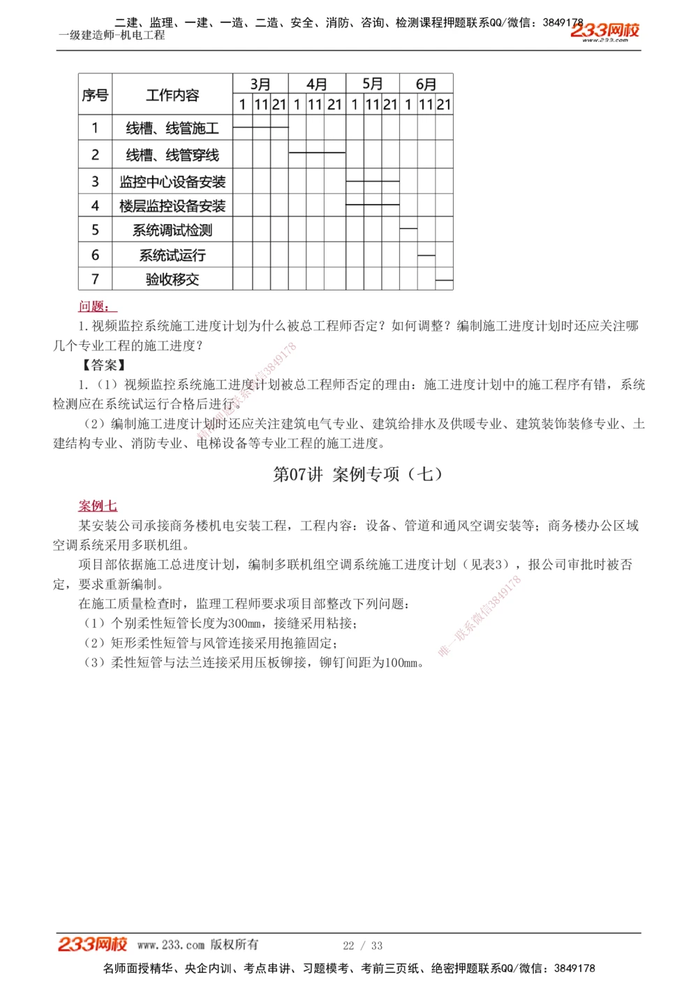 1-11_2026年一级建造师_2026年一建机电_2025年一建机电SVIP_04-冲刺串讲✿考点强化✿小灶集训_10-机电《案例专项班》王克233