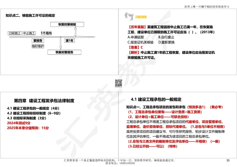 2025一建《工程法规》考点面授-讲义_2026年一建法规_2025年一建法规SVIP_04-冲刺串讲✿考点强化✿小灶集训_30-法规《面授集训班》黄建军HY