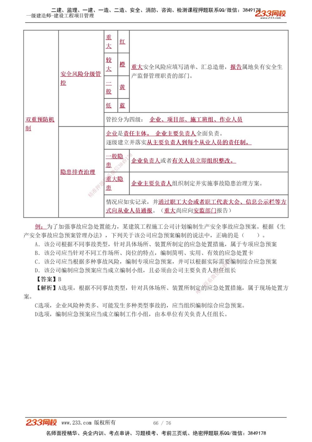 1-13_2026年一级建造师_2026年一建管理_2025年一建管理SVIP_03-习题精析✿实战特训✿模考通关_34-管理《习题解析班》黄明峰233