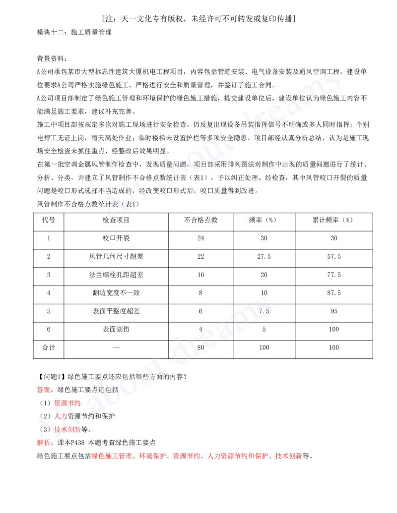 2025-13-模块十二-施工质量管理-模块十三-施工成本管理_2026年一级建造师_2026年一建机电_2025年一建机电SVIP_04-冲刺串讲✿考点强化✿小灶集训_11-机电《案例专项班》王建波CSW