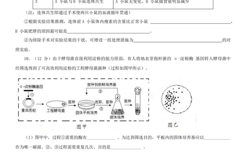 2013年高考生物试卷（四川）（空白卷）_生物历年高考真题_新&middot;Word版2008-2025&middot;高考生物真题_生物（按省份分类）2008-2025_2008-2024&middot;（四川）生物高考真题