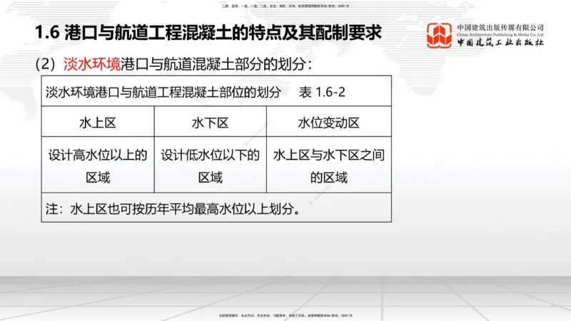 10.11一建《港航》这些考点学了不白学-混凝土特点及配置要求_2026年一级建造师_2026年一建港航_2025年一建港航SVIP_02-基础精讲✿高端面授✿深度强化_讲义