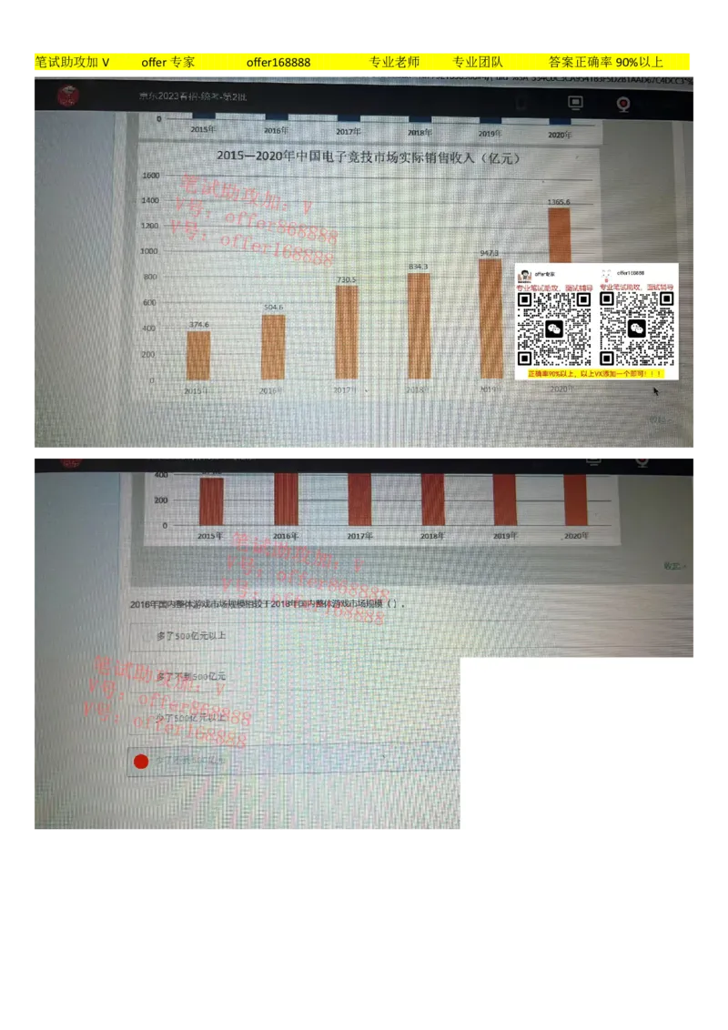 京东2023春招统考第2批（2023年2月25日）_2025春招题库汇总_十大行测题库_2023年十大热门题库更新中_07、niu客汇总_采用同一个题库的，可以互相看_01、2023年牛客真题
