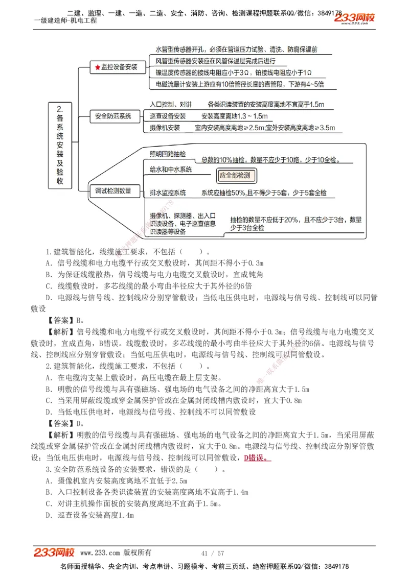 1-9_2026年一级建造师_2026年一建机电_2025年一建机电SVIP_03-习题精析✿实战特训✿模考通关_22-机电《蓝宝典优题班》王子初233