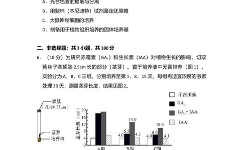 2014年高考生物试卷（北京）（空白卷）_生物历年高考真题_新&middot;Word版2008-2025&middot;高考生物真题_生物（按年份分类）2008-2025_2014&middot;高考生物真题