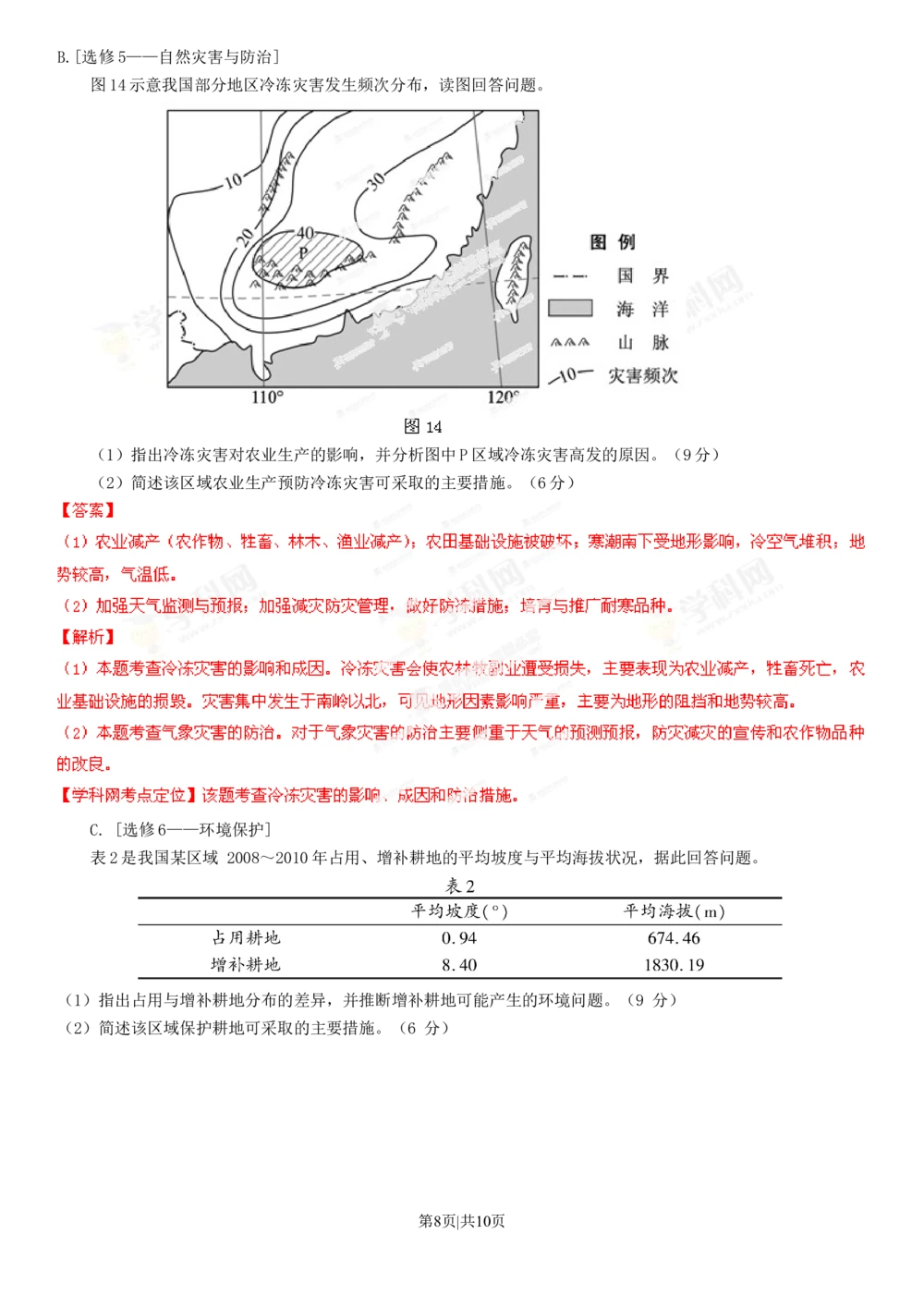 2013年高考地理试卷（福建）（解析卷）_地理历年高考真题_新&middot;Word版2008-2025&middot;高考地理真题_地理（按省份分类）2008-2025_2012-2024&middot;（福建）地理高考真题