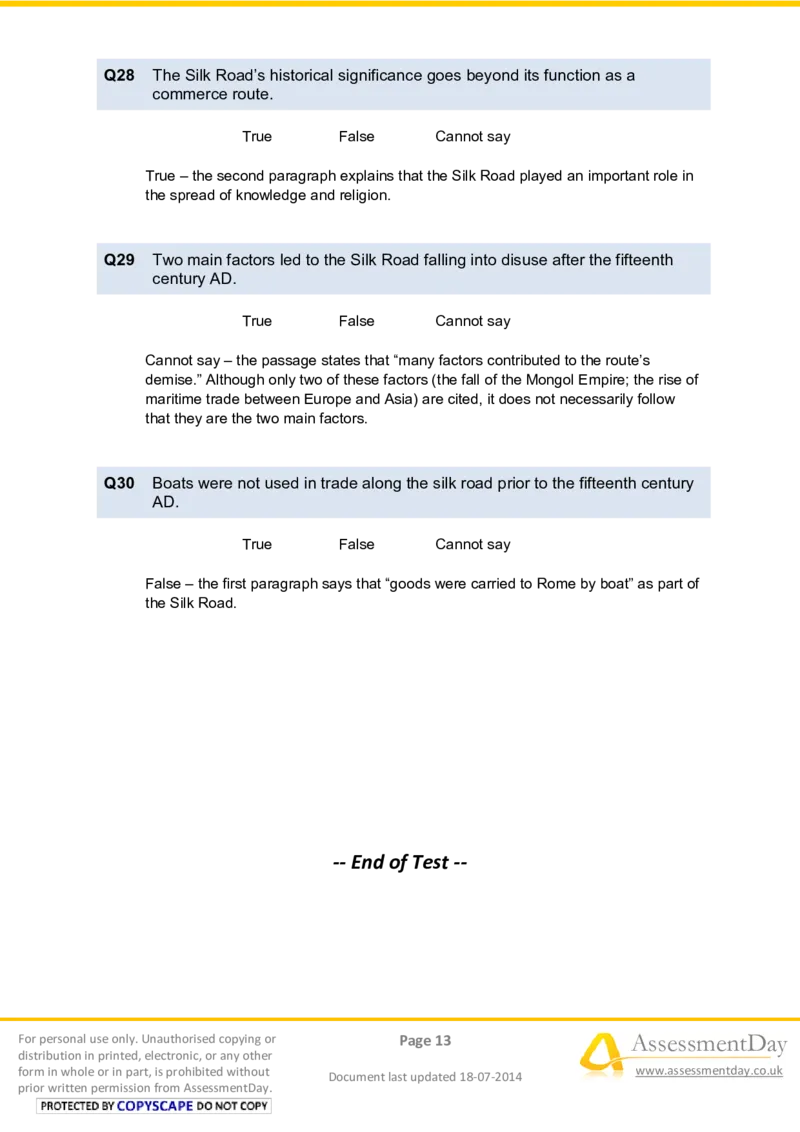 VerbalReasoningTest6-Solutions_2025春招题库汇总_八大题库-1_04八大汇总_信永中和_专业题综合知识-参考_英文题_VerbalReasoningTests