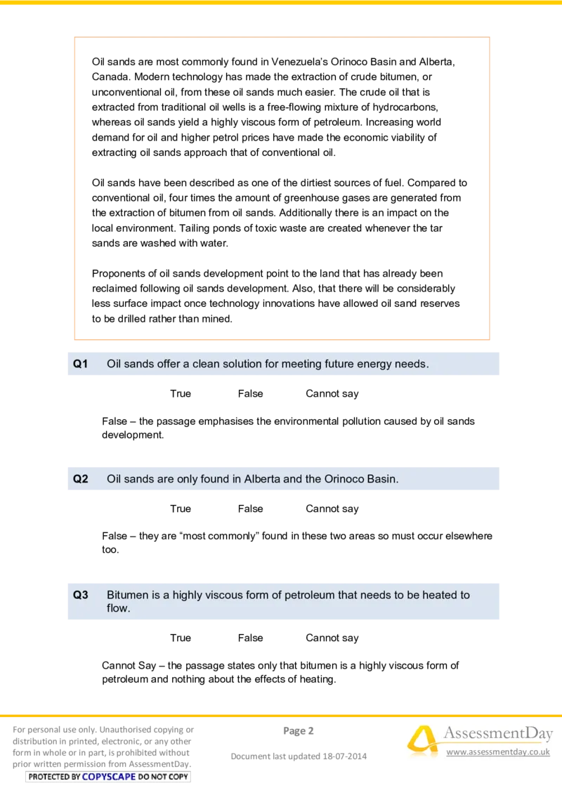 VerbalReasoningTest6-Solutions_2025春招题库汇总_八大题库-1_04八大汇总_信永中和_专业题综合知识-参考_英文题_VerbalReasoningTests