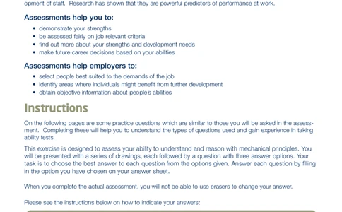 Preparation_Guide_Mechanical_Reasoning_MR_S2_INTE_2025春招题库汇总_快消题库-1_快消汇总_2023百威最新题库（GMAT、saville）_往年真题题库_saville题库