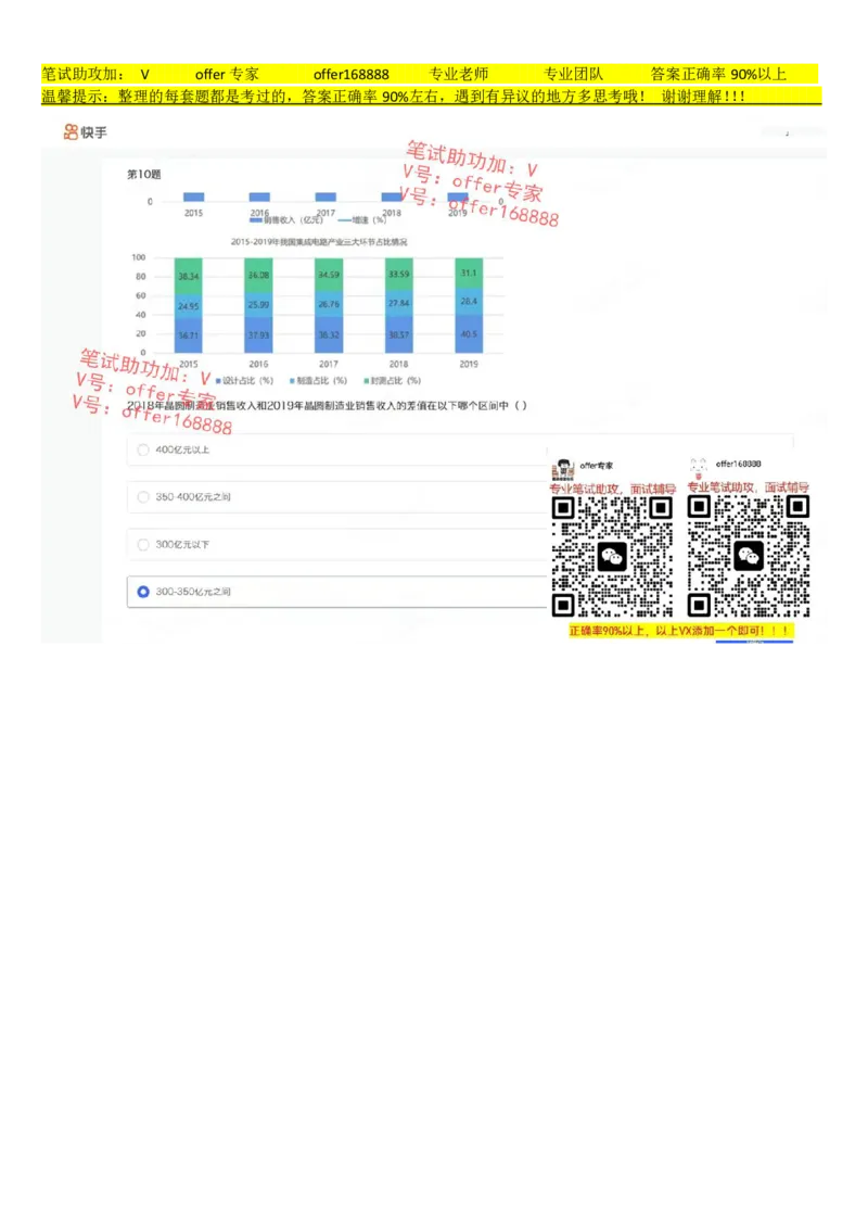 快手题库（8月6日）_2025春招题库汇总_十大行测题库_2023年十大热门题库更新中_03、赛码汇总_2024快手8月更新