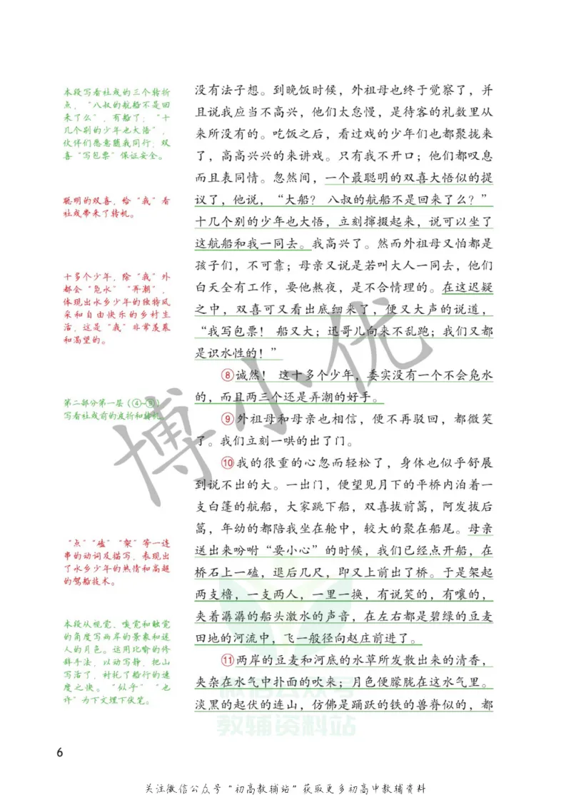 八年级下册语文人教版课堂笔记（博小优）_小学初中学霸笔记类资料汇总6.33GB_初中同步课堂笔记182.93MB