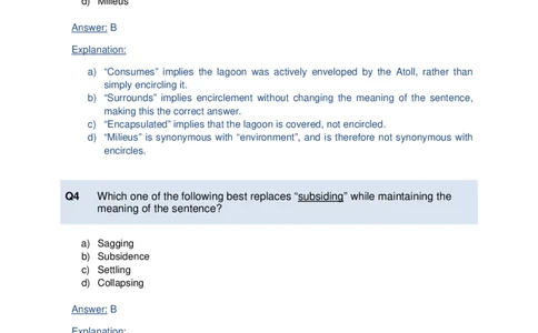 VerbalComprehensionTest5-Solutions_2025春招题库汇总_十大行测题库_2023年十大热门题库更新中_05、TalentQ汇总_TalentQ测试题（适合大多数外资银行以及其他企业）_VerbalReasoning