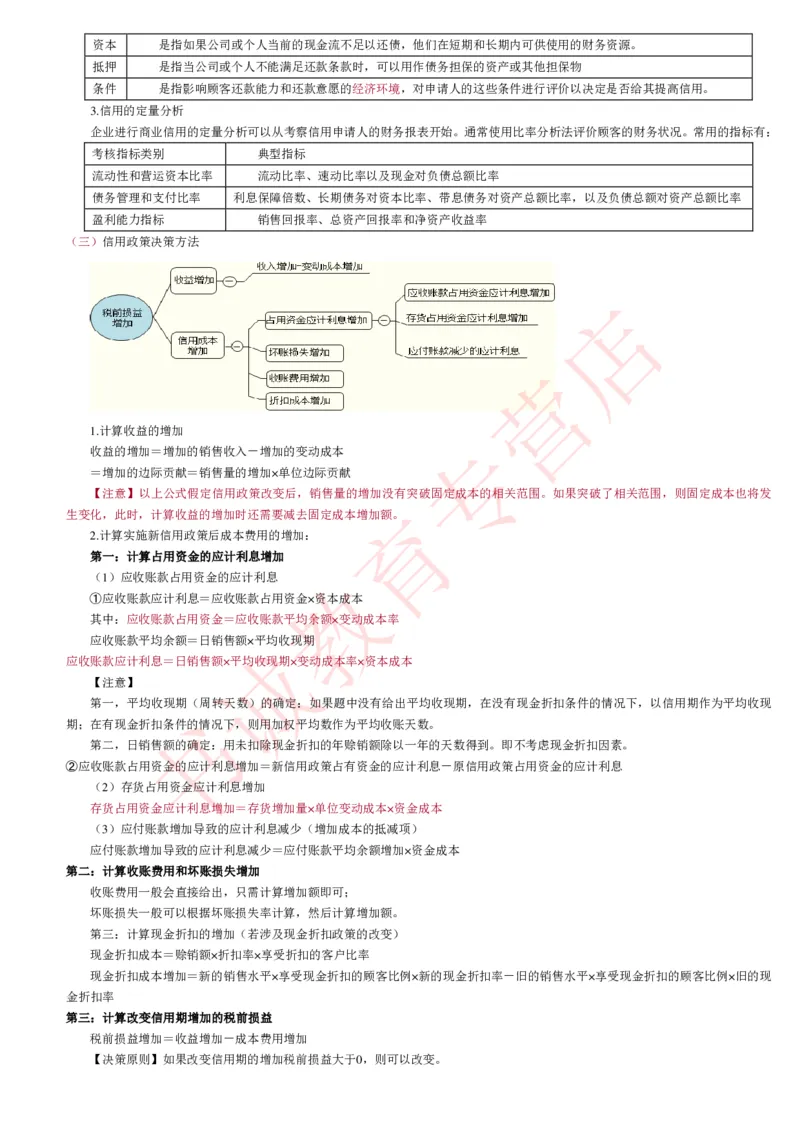 会计专项讲义--财务管理知识考点讲义归纳总结_2025春招题库汇总_十大行测题库_2023年十大热门题库更新中_09、易考汇总_银行笔试包含专业题_专项讲义