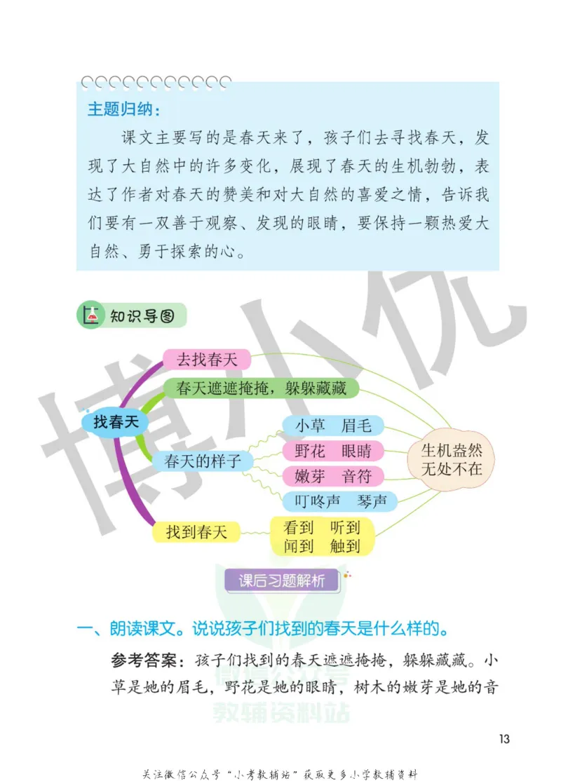 二年级下册语文部编版课堂笔记（博小优）_小学初中学霸笔记类资料汇总6.33GB_小学同步课堂笔记2.76GB_1~6年级全册语文部编版课堂笔记