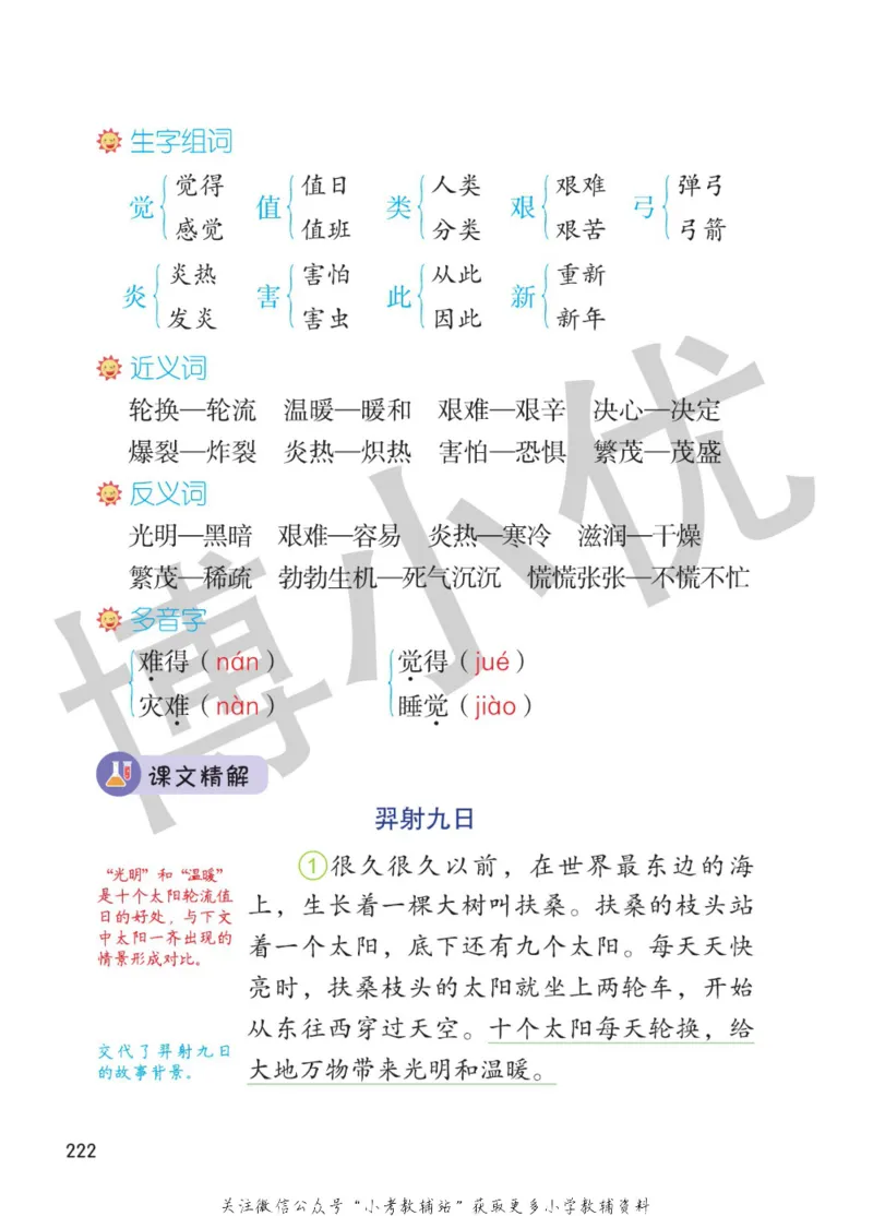二年级下册语文部编版课堂笔记（博小优）_小学初中学霸笔记类资料汇总6.33GB_小学同步课堂笔记2.76GB_1~6年级全册语文部编版课堂笔记