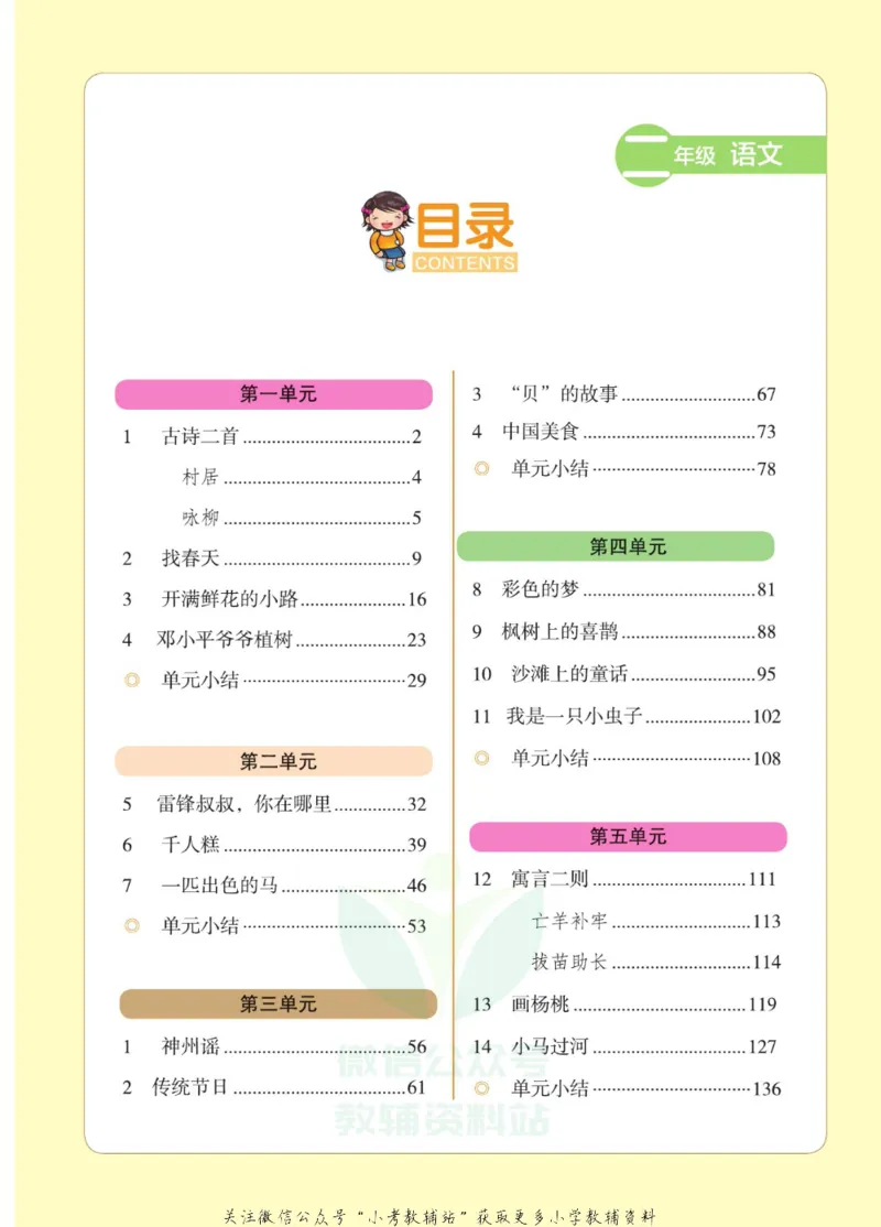 二年级下册语文部编版课堂笔记（博小优）_小学初中学霸笔记类资料汇总6.33GB_小学同步课堂笔记2.76GB_1~6年级全册语文部编版课堂笔记