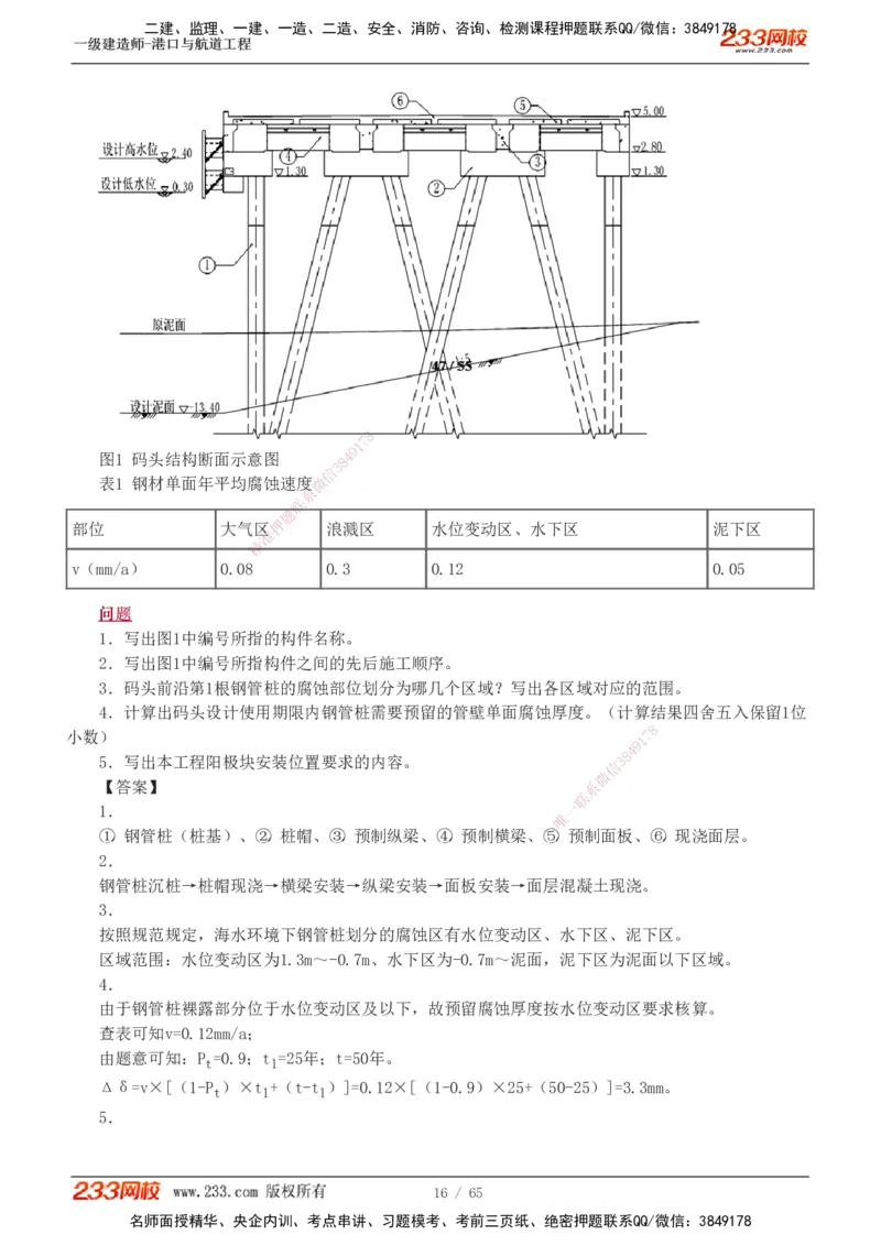 19-24年_2026年一级建造师_2026年一建港航_2025年一建港航SVIP_03-习题精析✿实战特训✿模考通关_05-港航《真题解析班》陈冬铭233