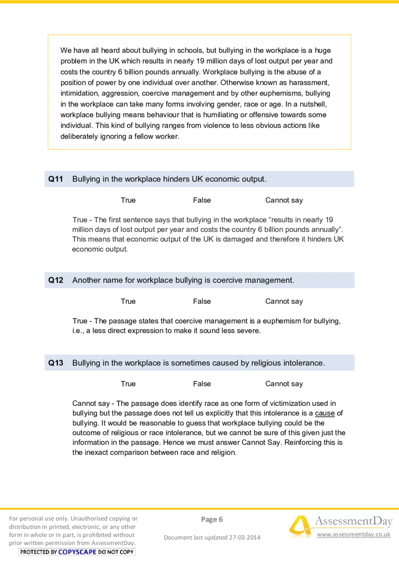 VerbalReasoningTest3-Solutions_2025春招题库汇总_八大题库-1_04八大汇总_信永中和_专业题综合知识-参考_英文题_VerbalReasoningTests
