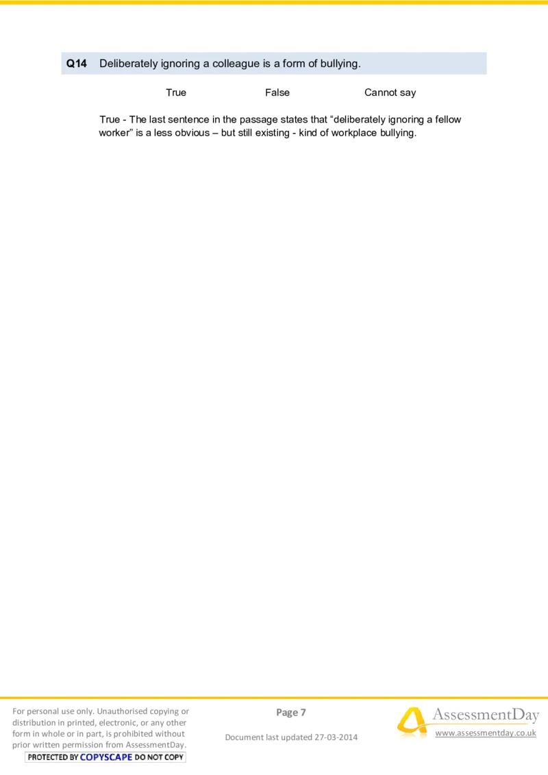 VerbalReasoningTest3-Solutions_2025春招题库汇总_八大题库-1_04八大汇总_信永中和_专业题综合知识-参考_英文题_VerbalReasoningTests