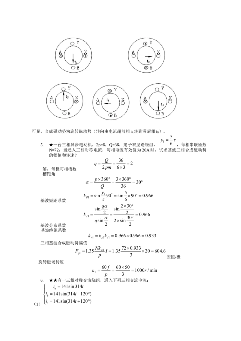 电机学试题及答案-2_2025春招题库汇总_国企题库_中国烟草_3Yancao笔试专业完整知识点（仅需看本专业）_3.9电气专业知识_电机学复习资料