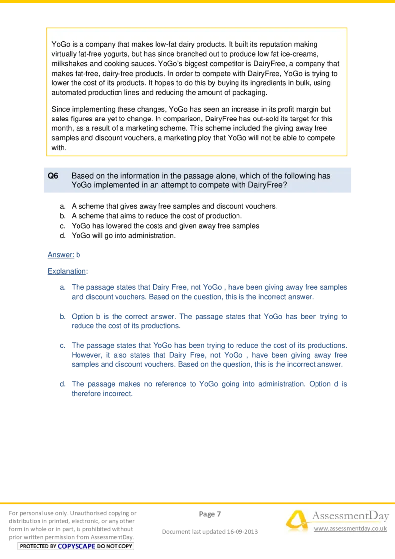 VerbalComprehensionTest1-Solutions_2025春招题库汇总_十大行测题库_2023年十大热门题库更新中_05、TalentQ汇总_TalentQ测试题（适合大多数外资银行以及其他企业）_VerbalReasoning