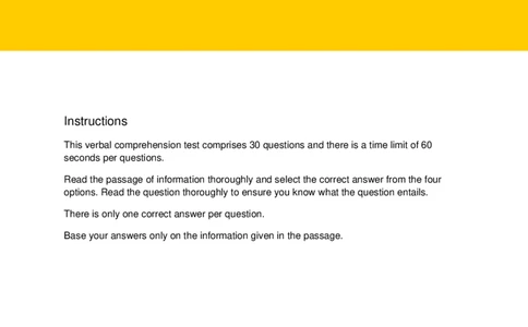VerbalComprehensionTest1-Solutions_2025春招题库汇总_十大行测题库_2023年十大热门题库更新中_05、TalentQ汇总_TalentQ测试题（适合大多数外资银行以及其他企业）_VerbalReasoning
