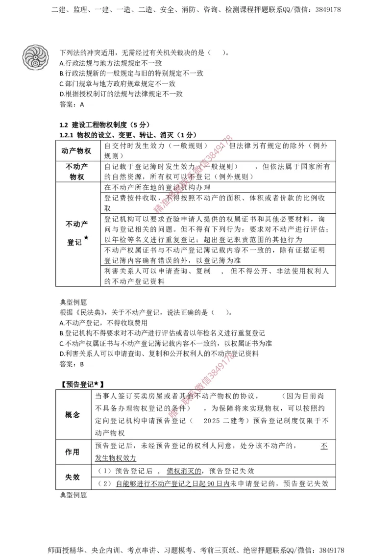 2025-1-陈印-考前密训（一）_2026年一建法规_2025年一建法规SVIP_05-考前密训✿央企特训✿机构普押_21-法规《考前终极密训》陈印推荐_讲义