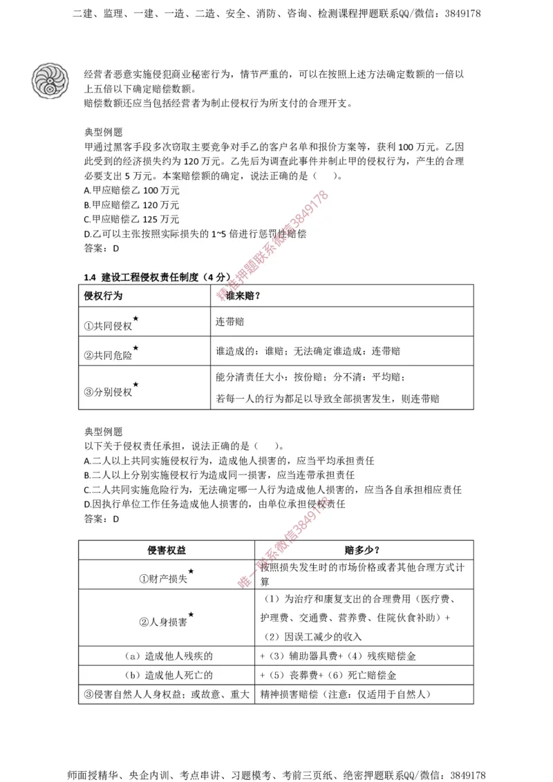 2025-1-陈印-考前密训（一）_2026年一建法规_2025年一建法规SVIP_05-考前密训✿央企特训✿机构普押_21-法规《考前终极密训》陈印推荐_讲义