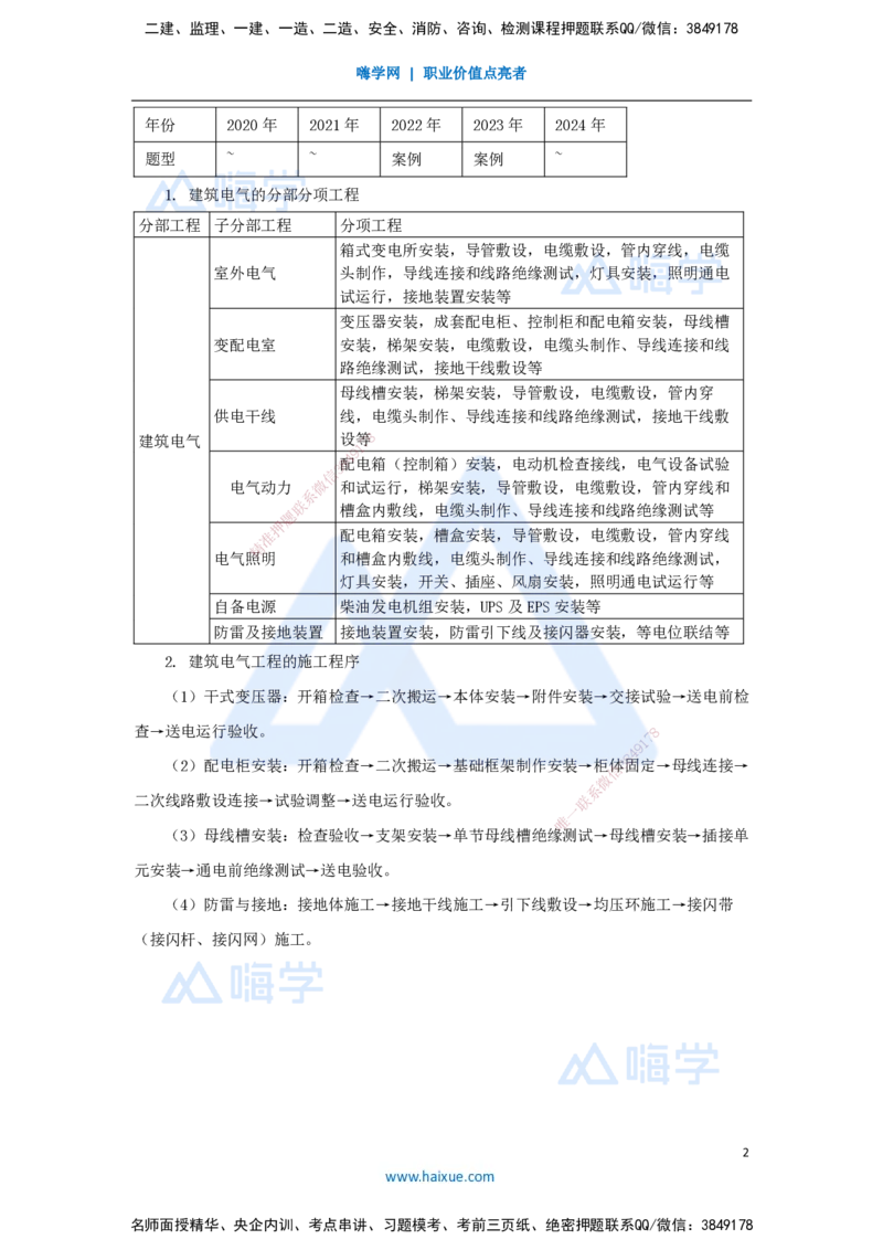 11.2025杨海军-3D实景通关-（10）建筑电气工程施工技术-变配电施工技术_2026年一级建造师_2026年一建机电_2025年一建机电SVIP_02-基础精讲✿高端面授✿深度强化_讲义