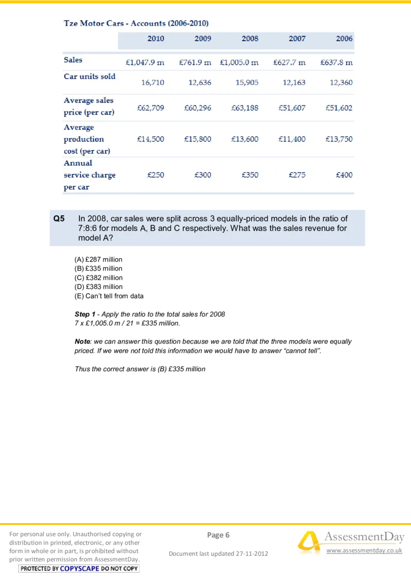 NumericalReasoningTest4-Solutions_2025春招题库汇总_八大题库-1_04八大汇总_信永中和_专业题综合知识-参考_英文题_NumericalReasoningTests