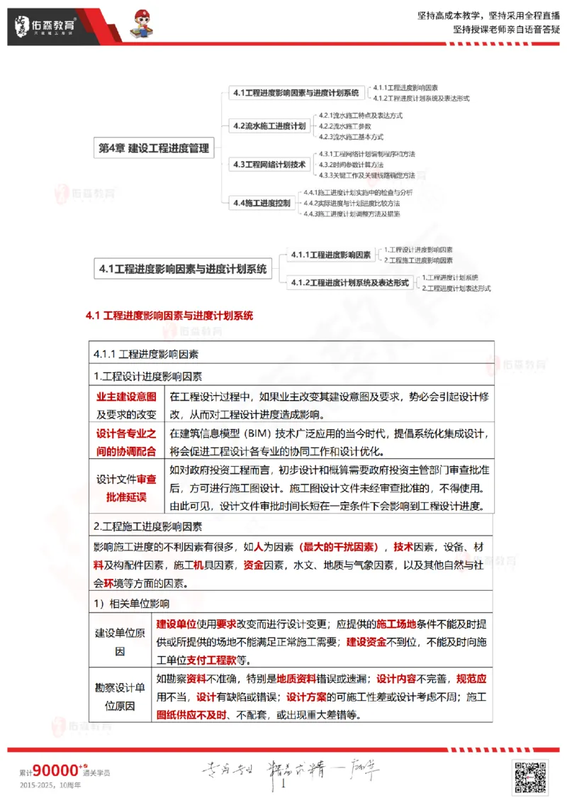 2025.5.18佑森教育林子婷授课一建项目管理《第四、五章》专用讲义，版权所有，侵权必究_2026年一级建造师_2026年一建管理_2025年一建管理SVIP_02-基础精讲✿高端面授✿深度强化