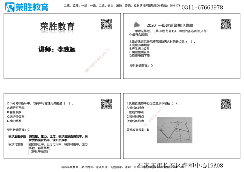 2020年一建机电真题解析讲义（可打印版）_2026年一级建造师_2026年一建机电_2025年一建机电SVIP_03-习题精析✿实战特训✿模考通关_43-机电《历年真题班》王峰RS_讲义