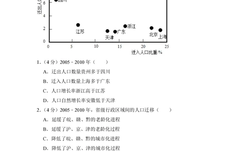 2013年高考地理试卷（新课标Ⅱ）（空白卷）_地理历年高考真题_新&middot;PDF版2008-2025&middot;高考地理真题_地理（按年份分类）2008-2025_2013&middot;地理高考真题