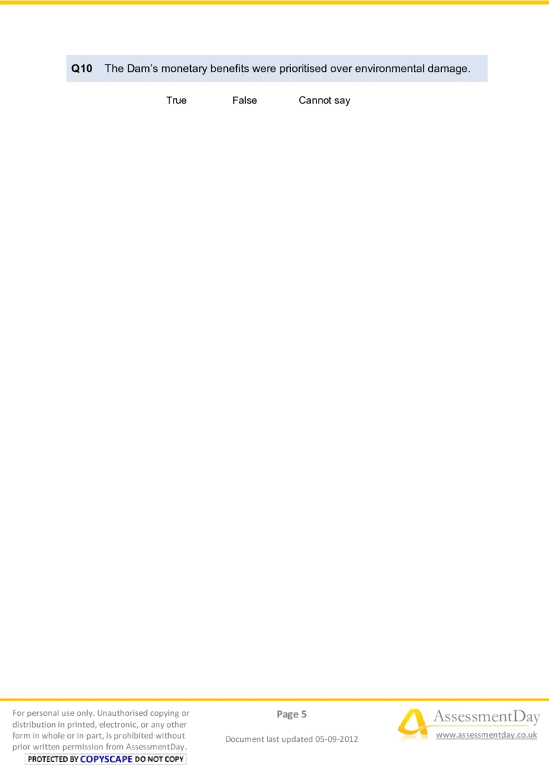 VerbalReasoningTest9-Questions_2025春招题库汇总_八大题库-1_04八大汇总_信永中和_专业题综合知识-参考_英文题_VerbalReasoningTests