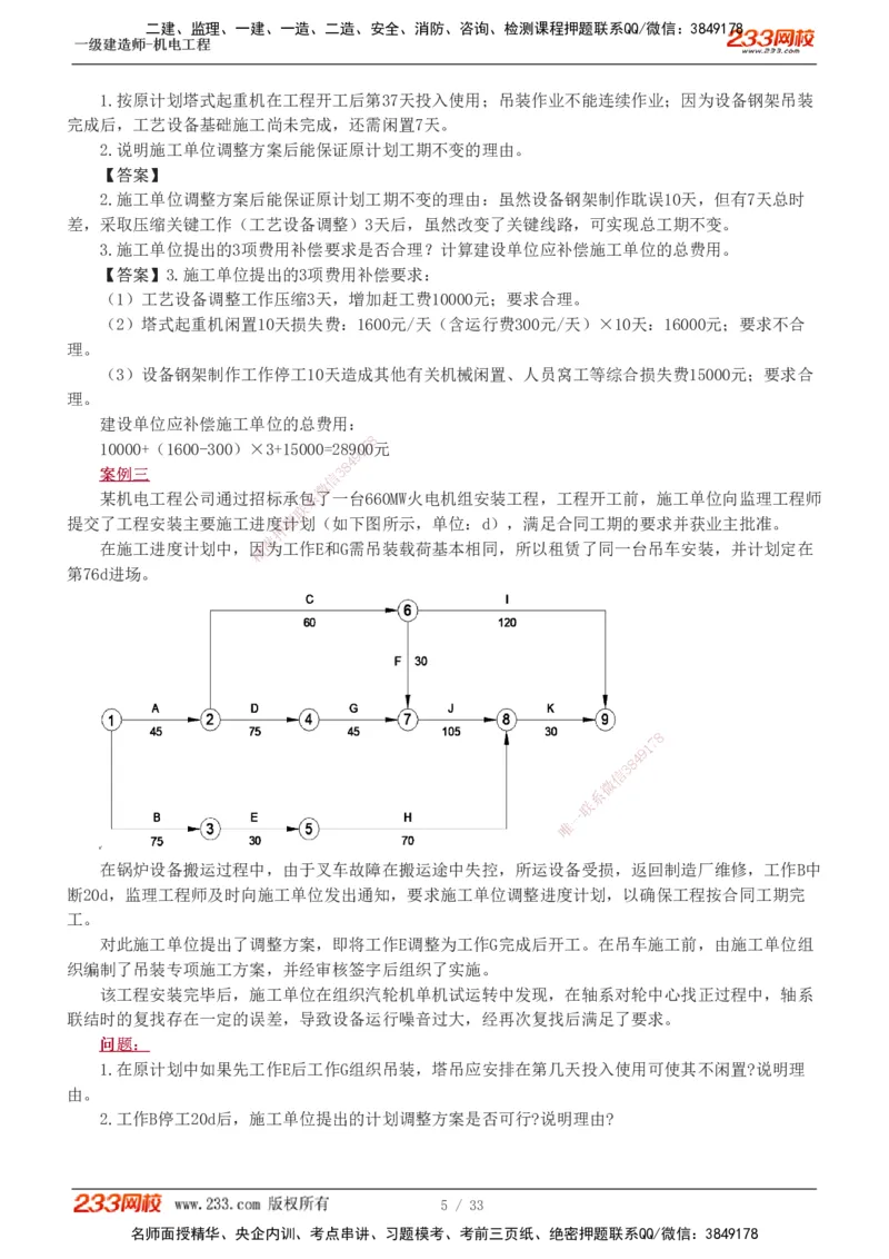 1-9_2026年一级建造师_2026年一建机电_2025年一建机电SVIP_04-冲刺串讲✿考点强化✿小灶集训_10-机电《案例专项班》王克233