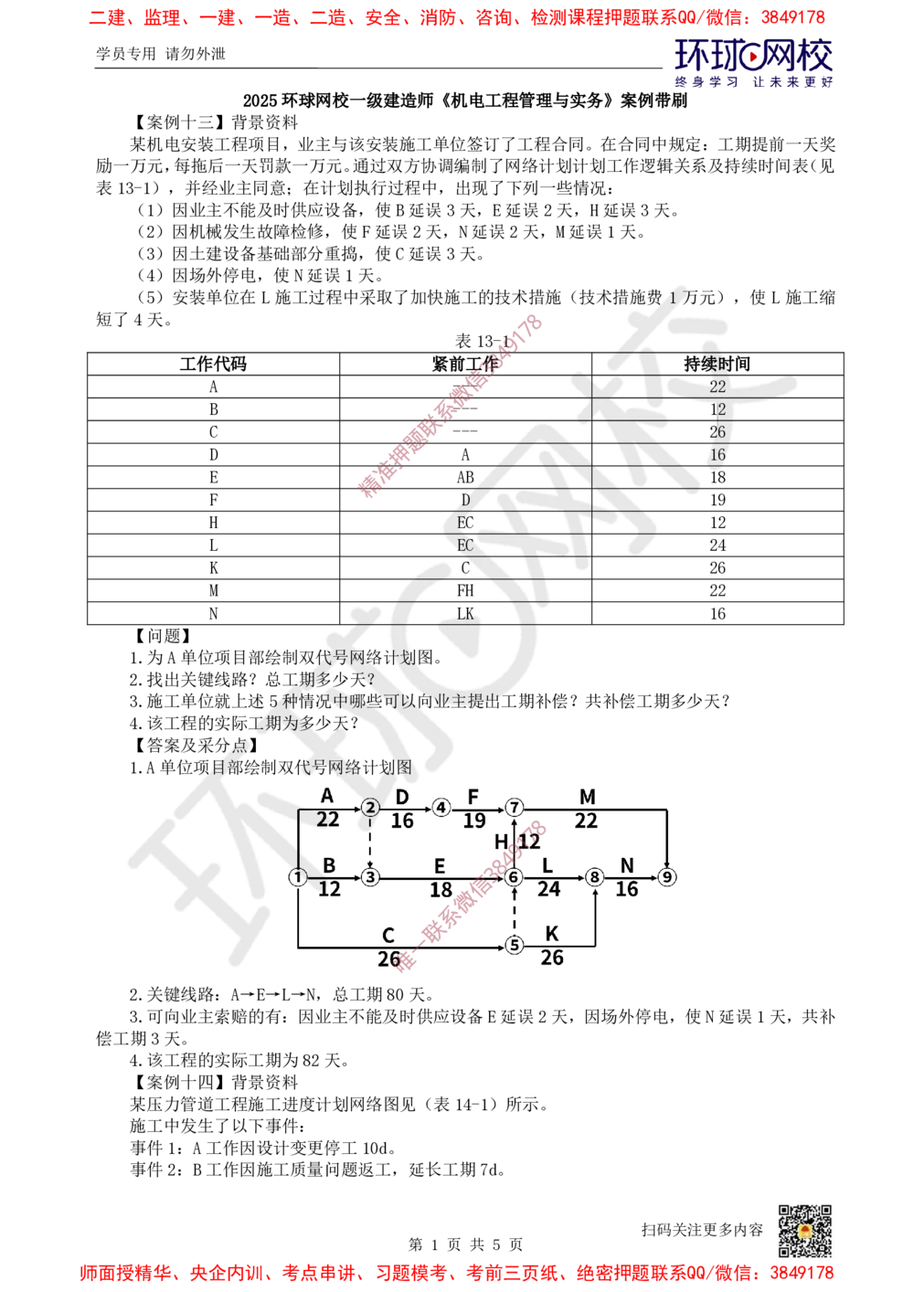 12.2025一建机电案例带刷-案例13~14_2026年一级建造师_2026年一建机电_2025年一建机电SVIP_04-冲刺串讲✿考点强化✿小灶集训_30-机电《案例带刷班》陈剑名HQ推荐