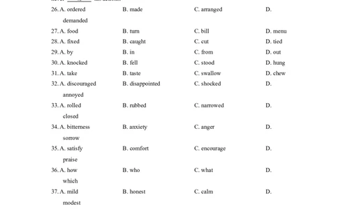 2013年高考英语试卷（陕西）（空白卷）_英语历年高考真题_新&middot;Word版2008-2025&middot;高考英语真题_英语（按省份分类）2008-2025_2008-2025&middot;（陕西）英语高考真题