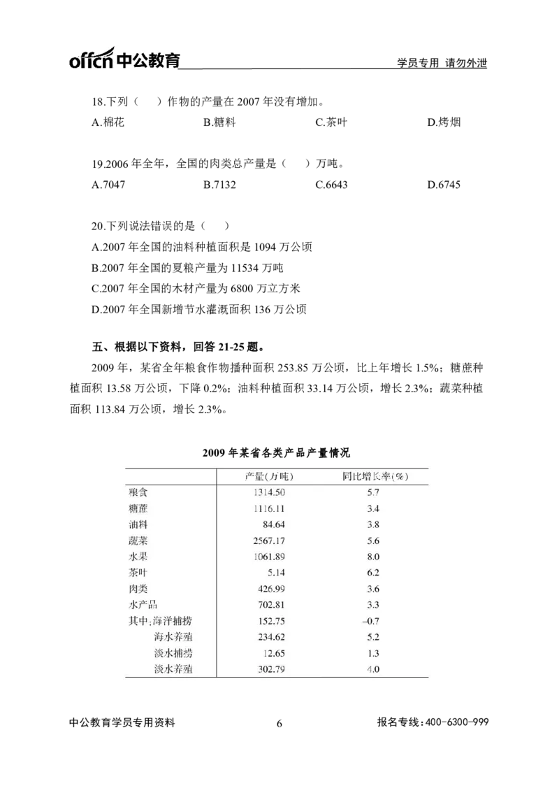 全国事业单位统考实战练题班行测讲义-资料分析-学生版_三桶油_中海油_最新中海油招聘考试《通用能力》视频课件_2020ZG行测or职测_zg