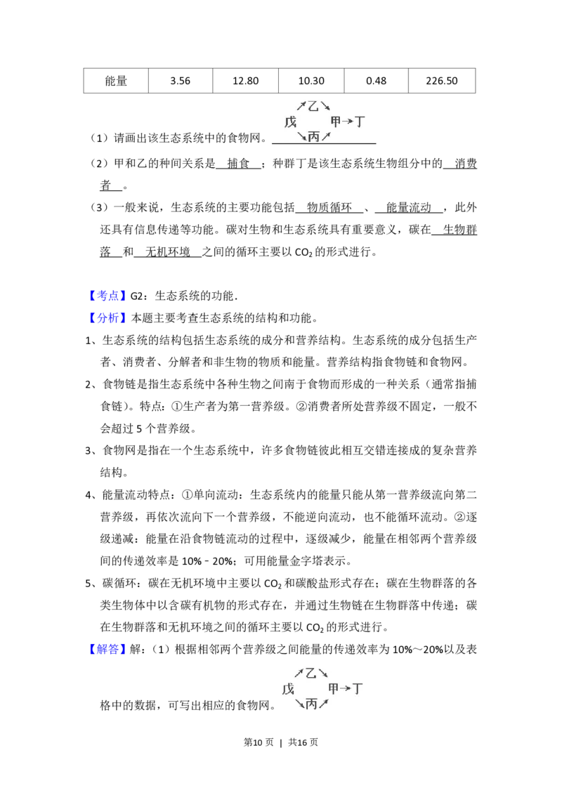 2014年高考生物试卷（新课标Ⅱ）（解析卷）_生物历年高考真题_新&middot;PDF版2008-2025&middot;高考生物真题_生物（按省份分类）2008-2025_2010-2025&middot;（辽宁）生物高考真题