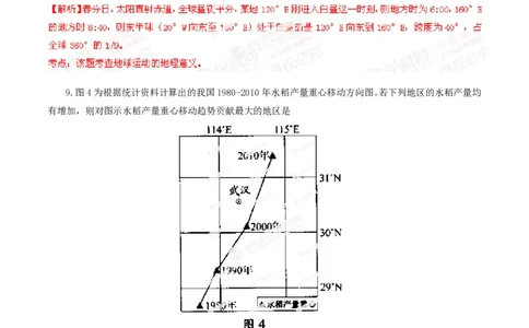 2014年高考地理试卷（广东）（解析卷）_地理历年高考真题_新&middot;PDF版2008-2025&middot;高考地理真题_地理（按试卷类型分类）2008-2025_自主命题卷&middot;地理（2008-2025）