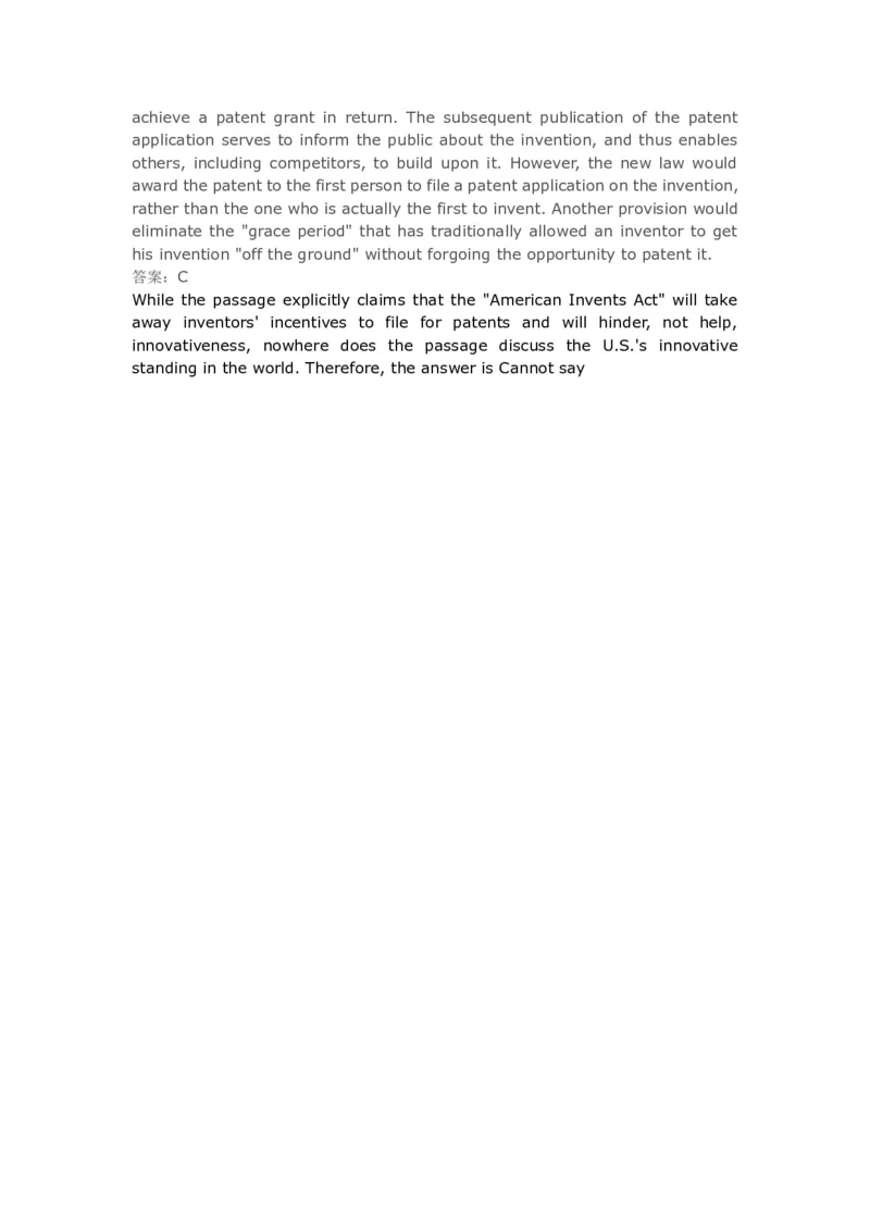 VerbalReasoning#08-level3_2025春招题库汇总_快消题库-1_快消汇总_2023高露洁最新题库_CEBS－HL往年题库_VerbalReasoning(9)